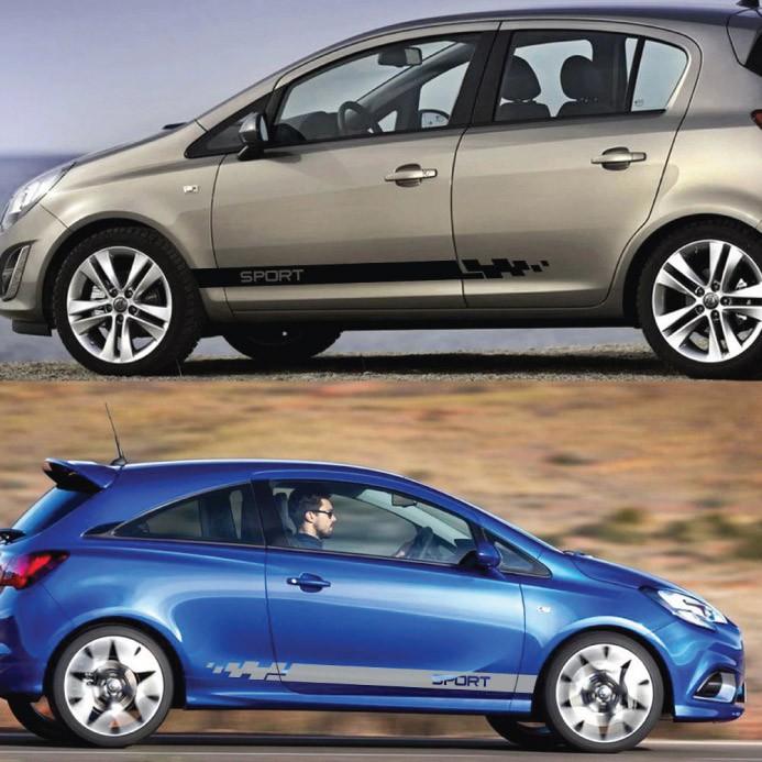 Combo 2 tem dán sườn xe, tem decal dán sườn cao cấp, cá tính