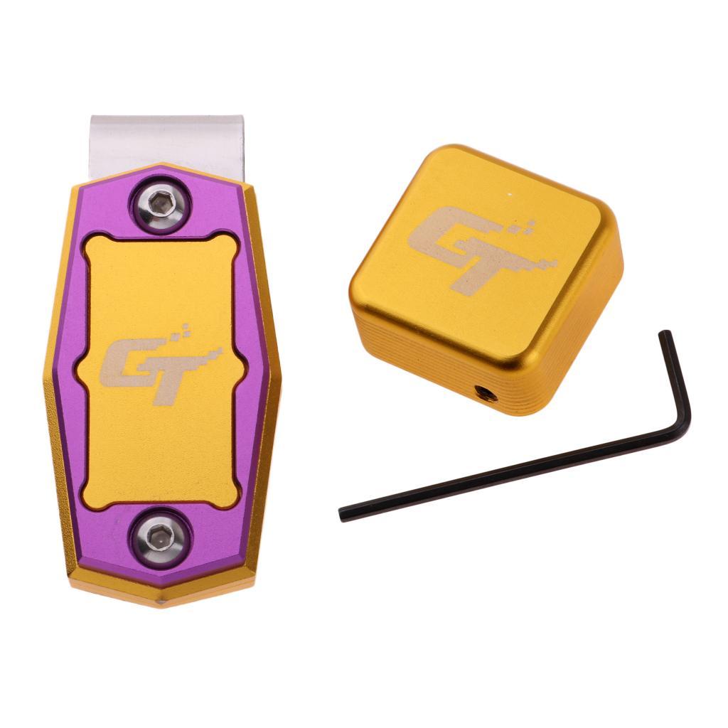 Billiard Chalk Holder Pool  Sticks Accessory with Clip Black