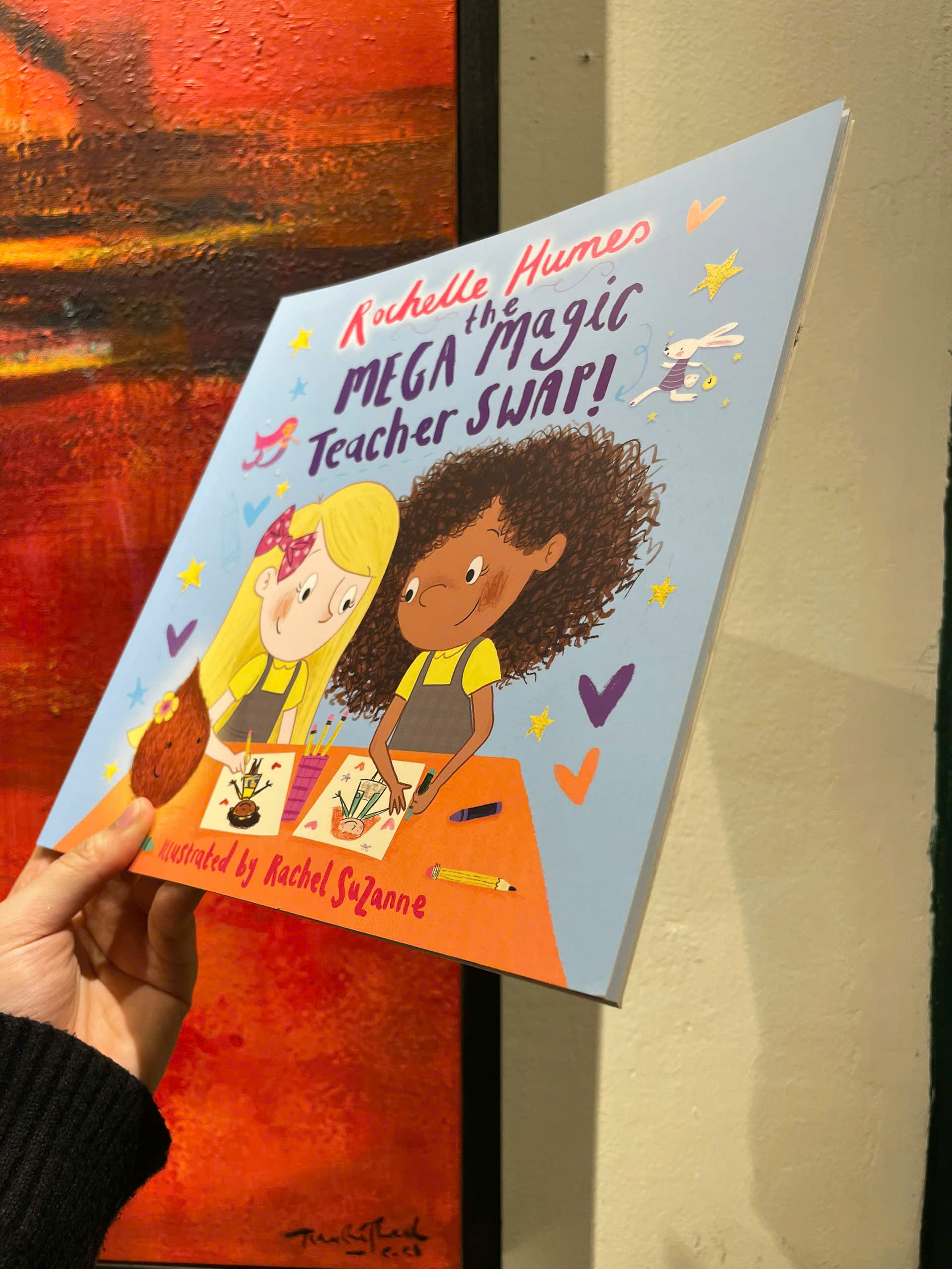 Sách - The Mega Magic Teacher Swap by Rochelle Humes - Picture Books