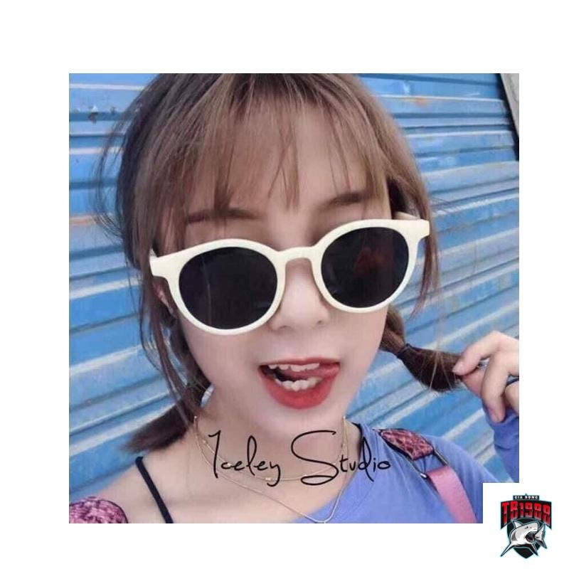 Kính mát nam nữ ulzzang hot nhất đi biển 2020 MÀU TRẮNG