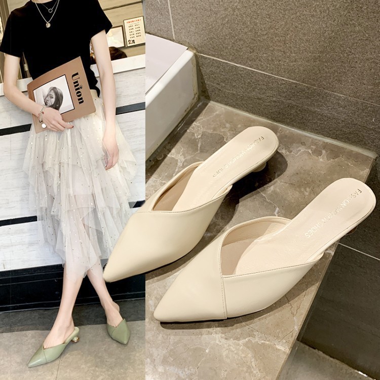 Sục cao gót bít mũi, kiểu dáng tôn chân, sang chảnh ModelM5