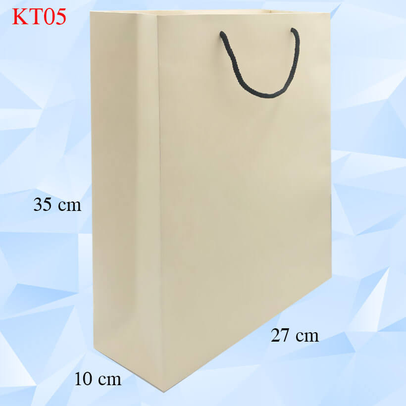 Combo 50 Túi Giấy Kraft trơn KT05 ( 35 x 27 x 10)