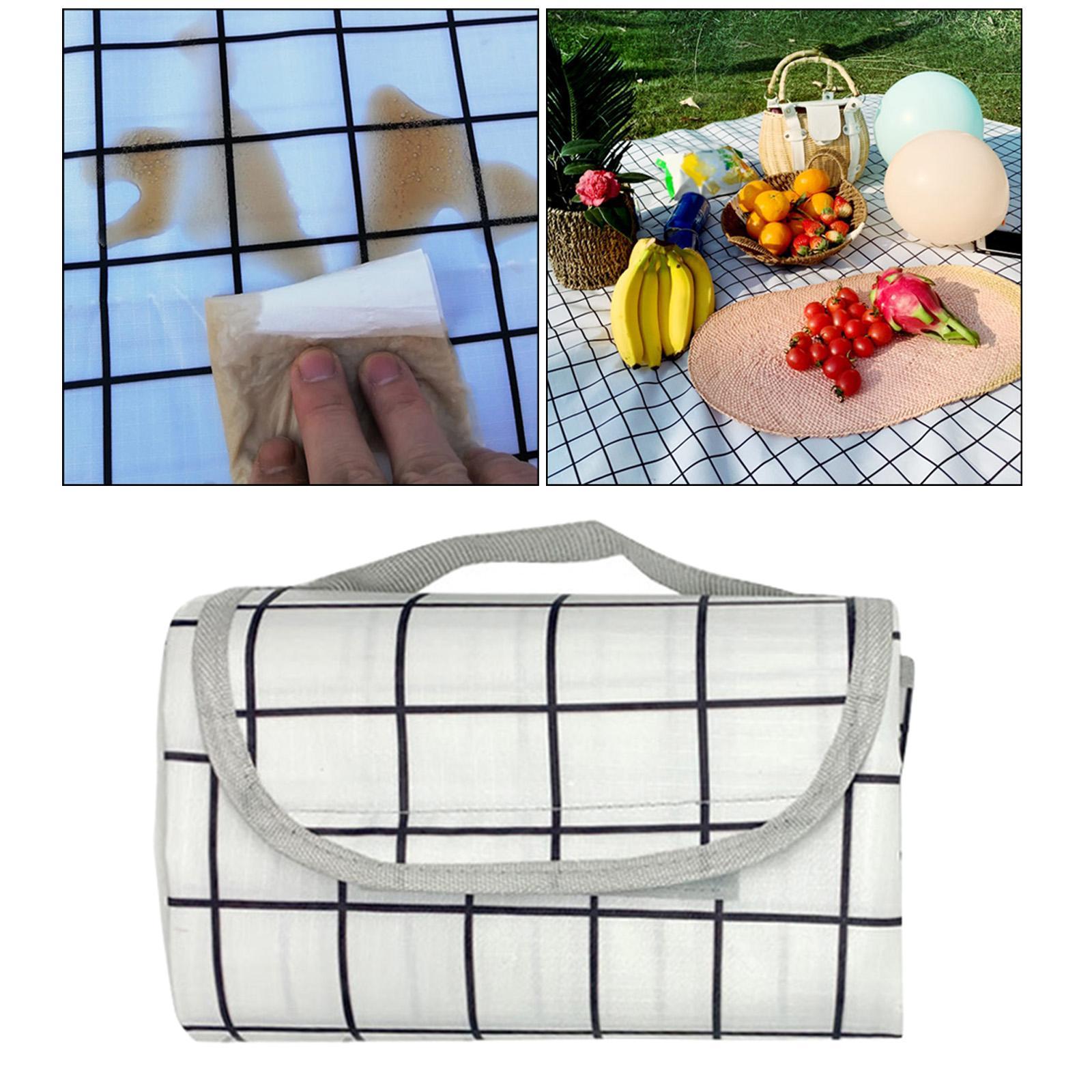 Outdoor & Picnic Blanket Extra Large Sand Proof and Waterproof Portable Beach Mat for Camping Hiking Festivals