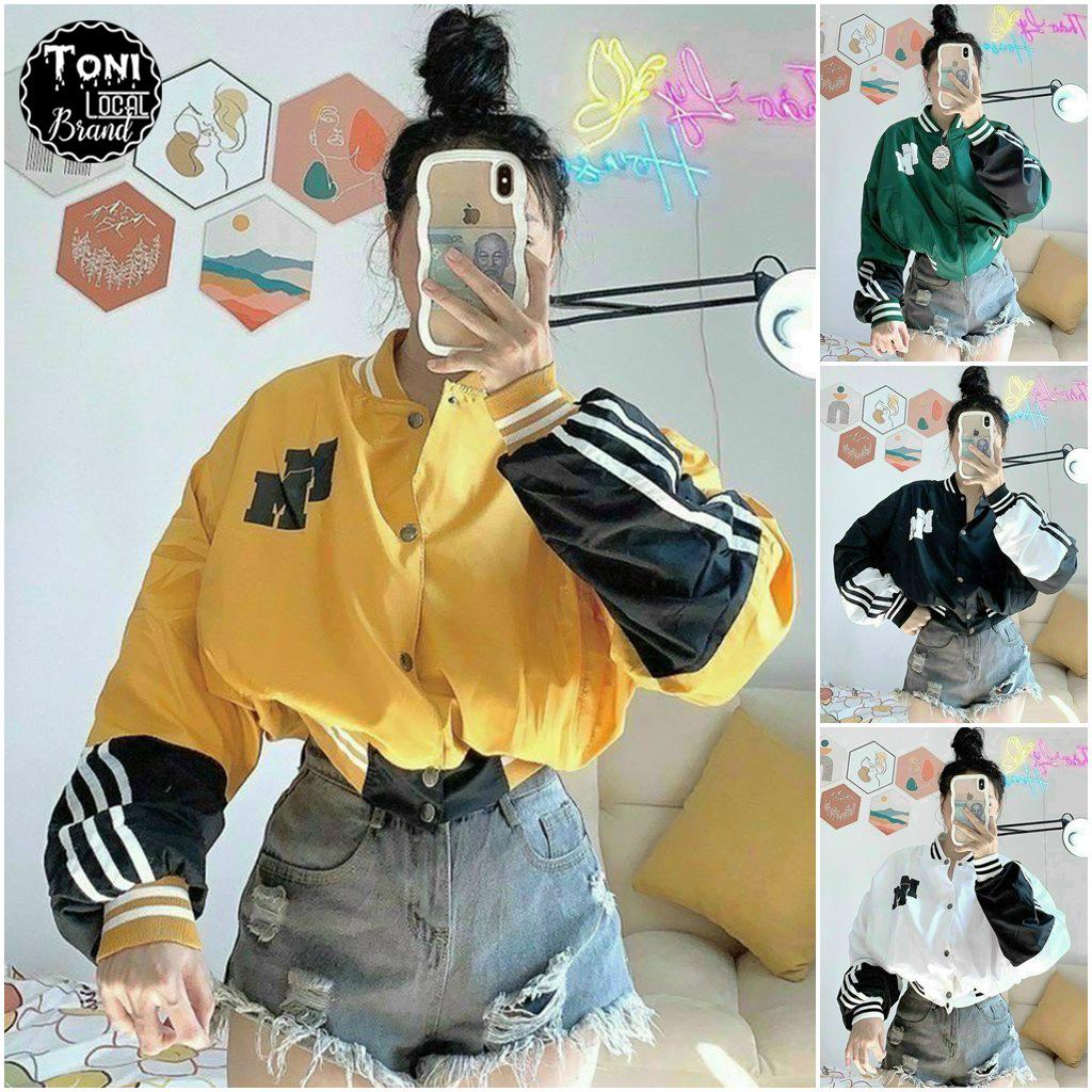 Áo Khoác Dù bomber Lửng 2 lớp Unisex MM