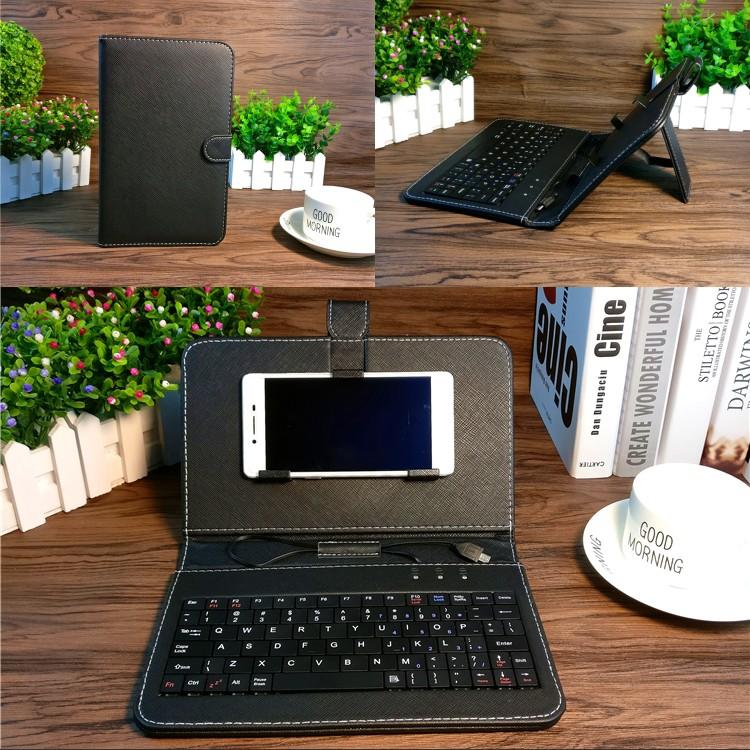 (14 MẪU-RẺ VÔ ĐỊCH) Bao Da Kèm Bàn Phím Nắp Gập 7 Inch dùng cho mọi loại điện thoại / máy tính bảng 7 inch