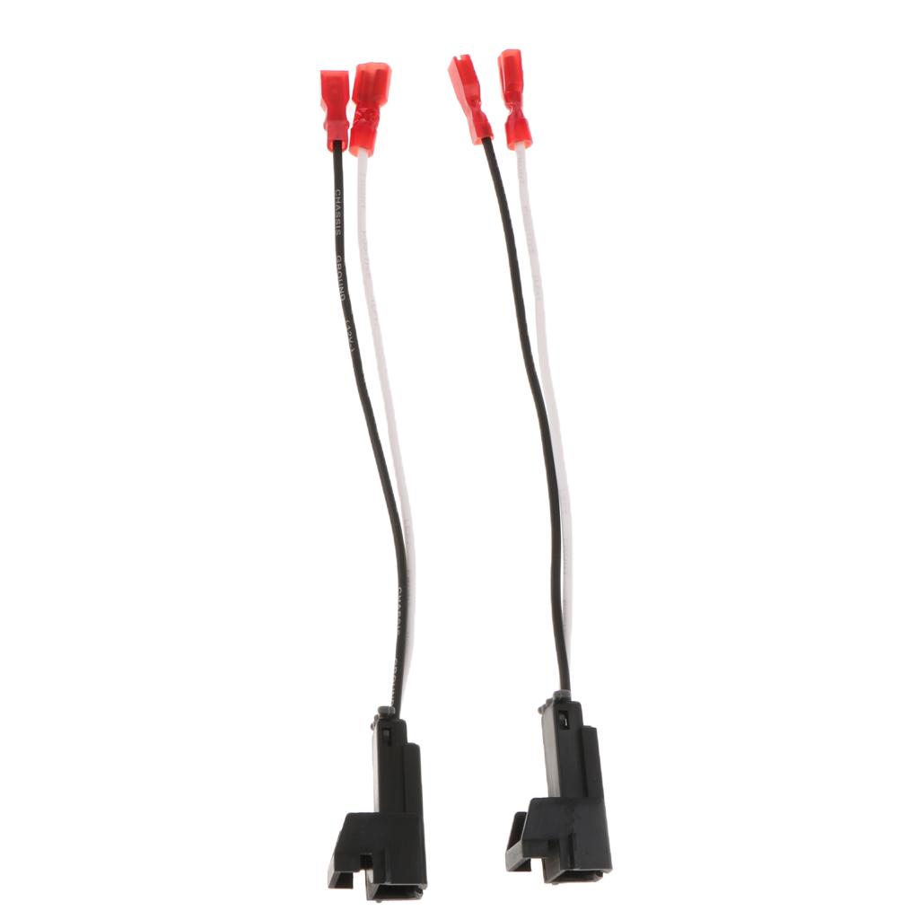 2 Pieces Car Audio Speaker Wire Harness for Chevrolet Hummer SUZUKI