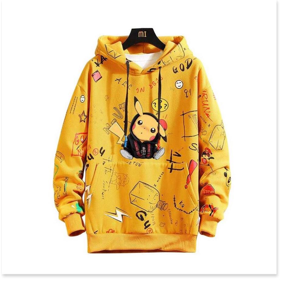 Áo hoodies form to y hình UNISEX CÓ MŨ PHONG CÁCH KHANH AN