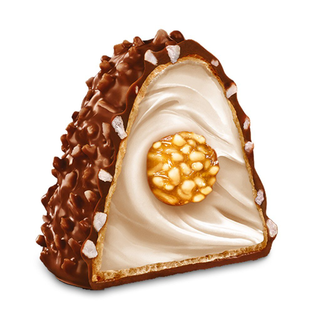 Chocolate GODIVA ngon nhất thế giới Domes : Hộp 6 cái vị Milk Chocolate Coconut Crunch