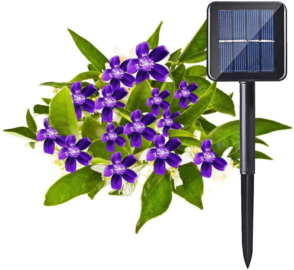 Dây Đèn Led 21ft 50 Bóng Màu Tím Trang Trí Tiệc