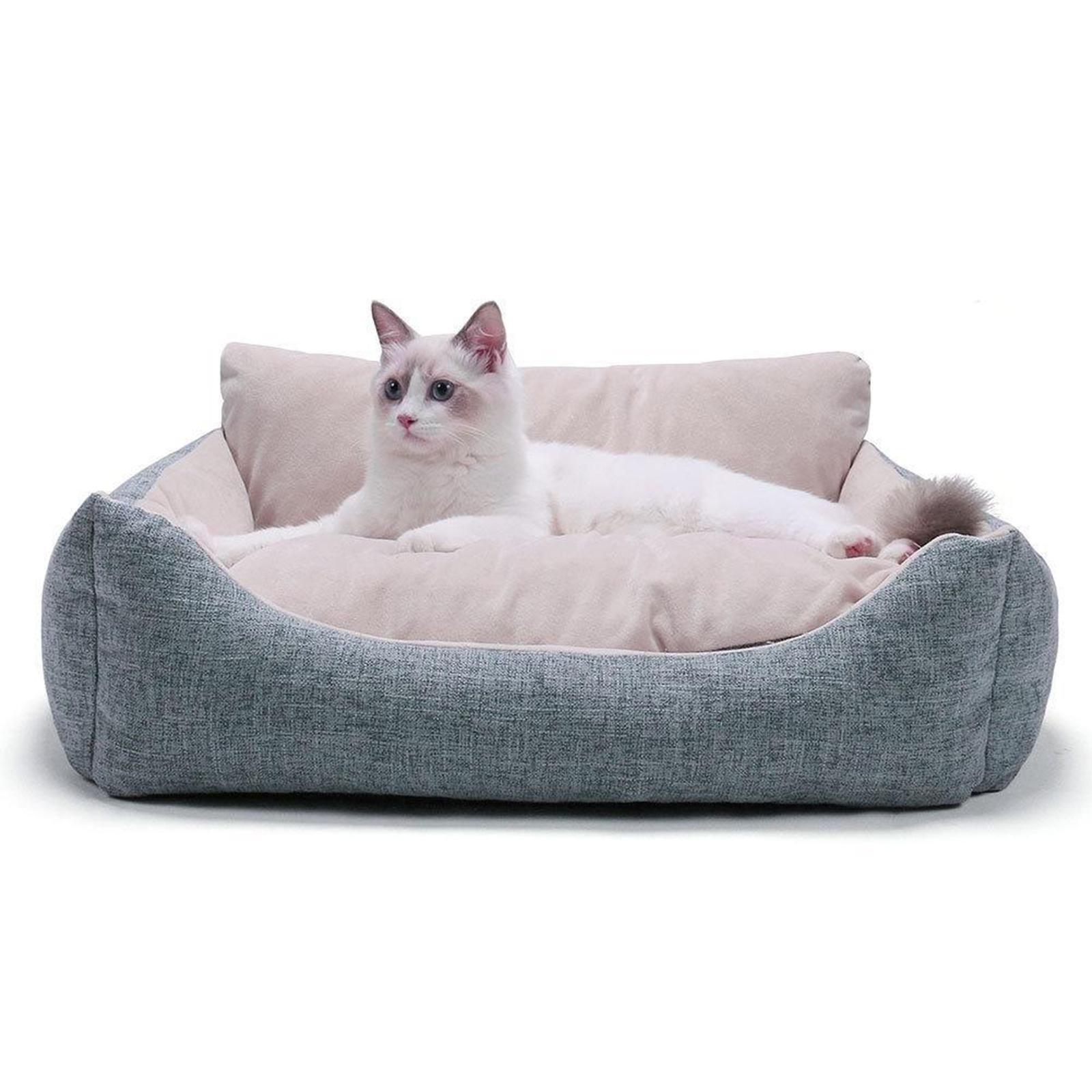 2 in 1 Winter Pet Nest Bed Warm Plush Sleeping House Dog Bed