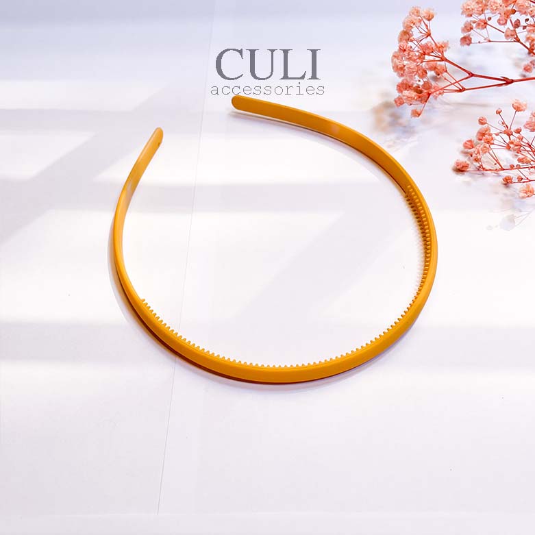 Băng đô cài tóc, Bờm cài tóc bản 1cm nhiều màu xinh xắn cho nữ - Culi accessories