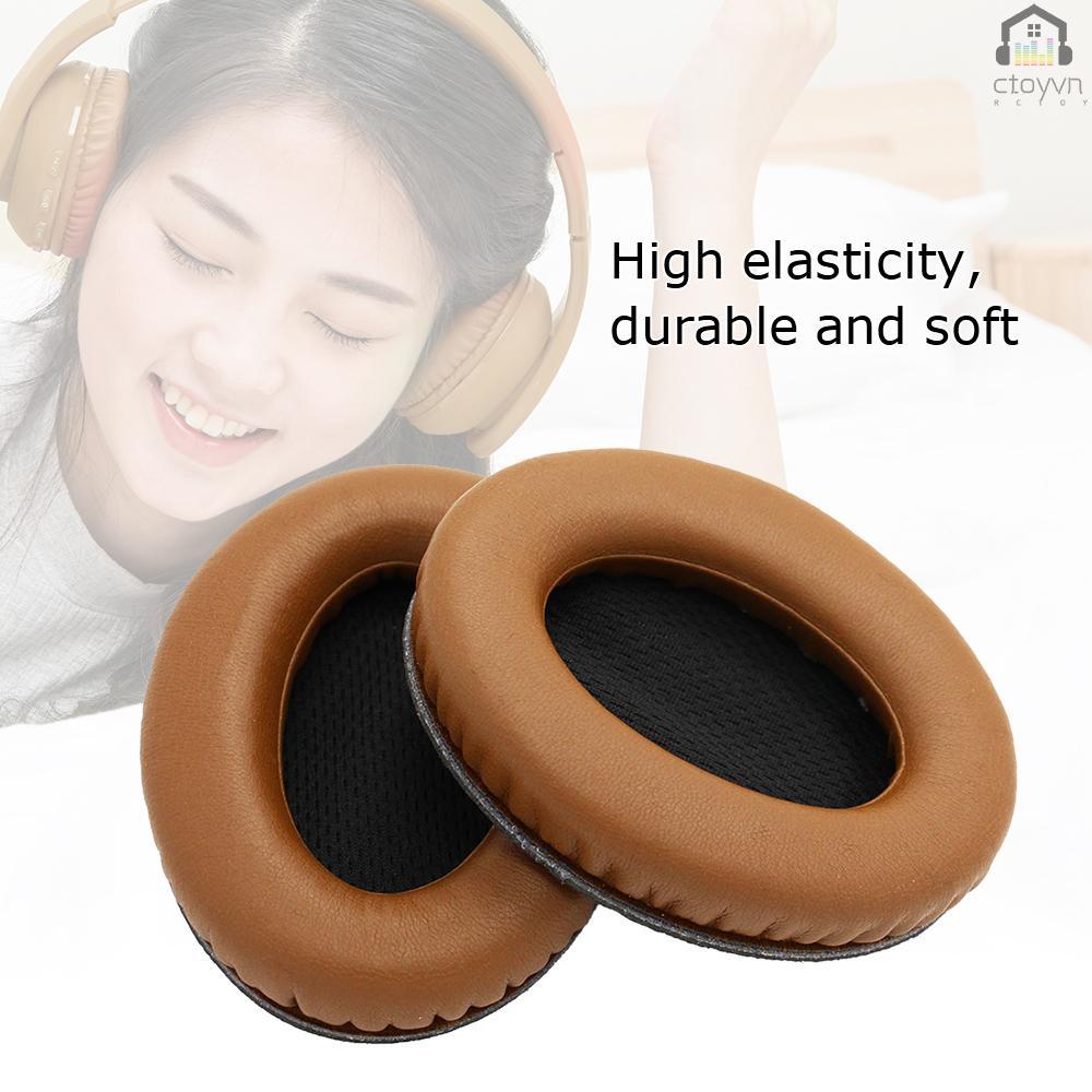 Set 2 đệm tai nghe bằng chất liệu bọt biển mềm dành cho tai nghe Bose QuietComfort QC2 QC15 AE2 AE2I QC25
