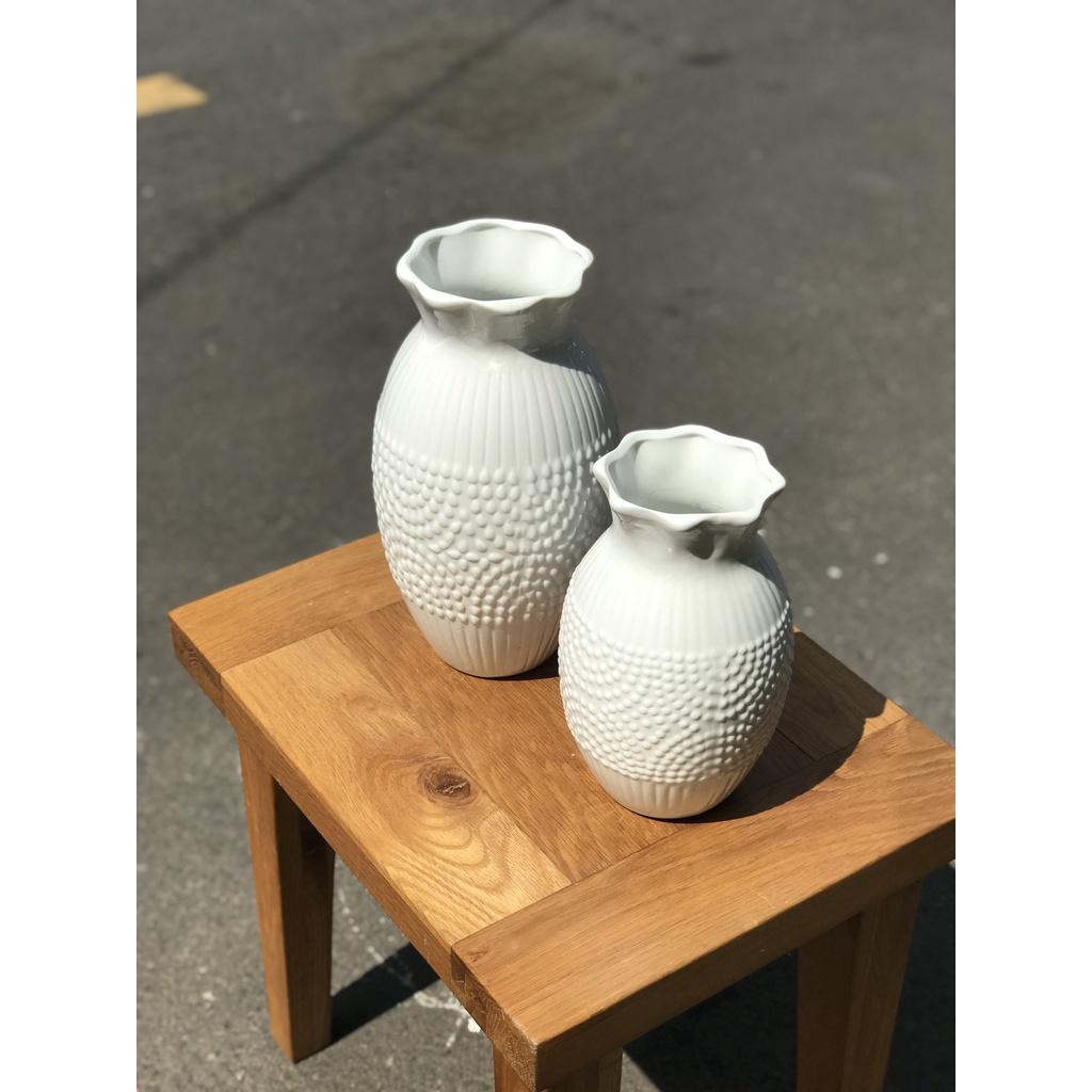 Bình Hoa Gốm Sứ Bát Tràng Cắm Hoa Trang Trí Decor 91