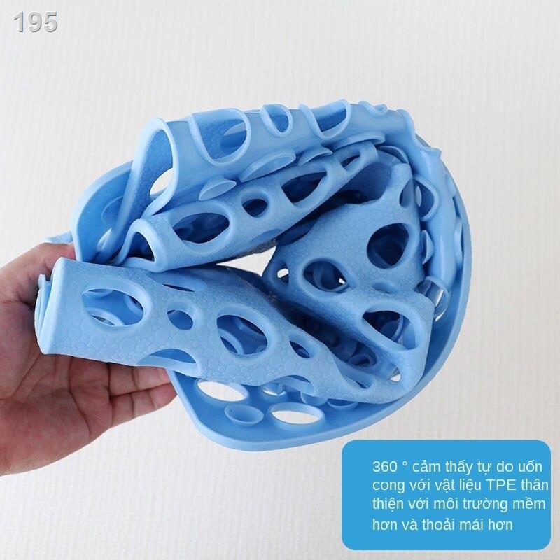 Thảm chống trơn nhà tắm lỗ tròn siêu dày, sen tắm, nhựa gia dụng, thấm
