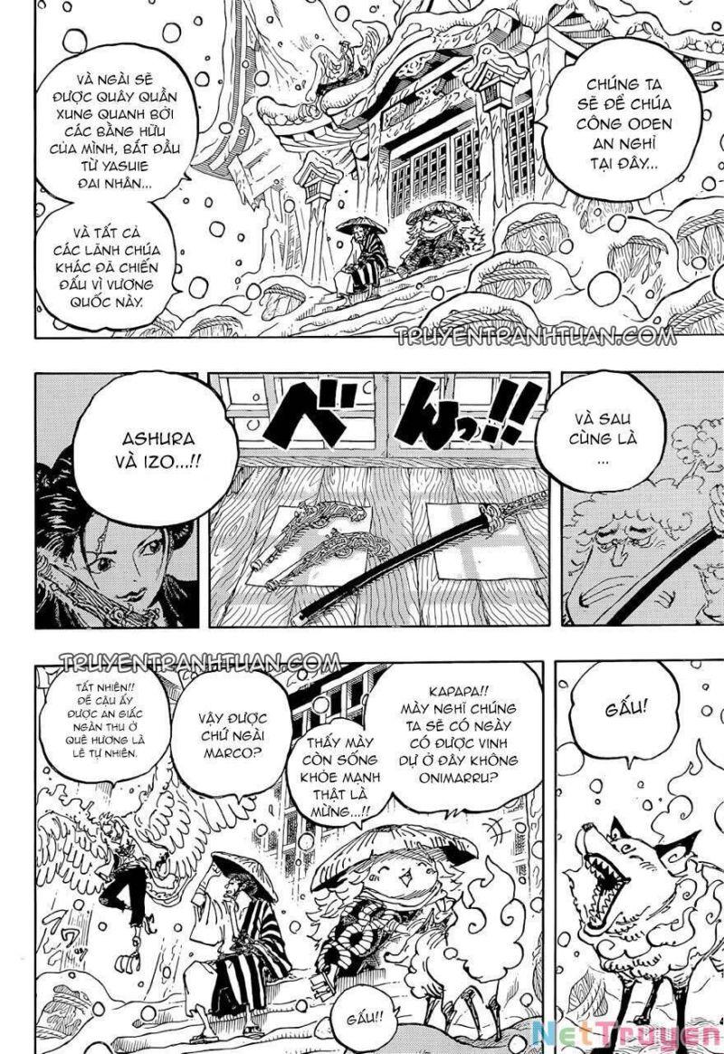 đảo hải tặc - one piece chapter 1052 8