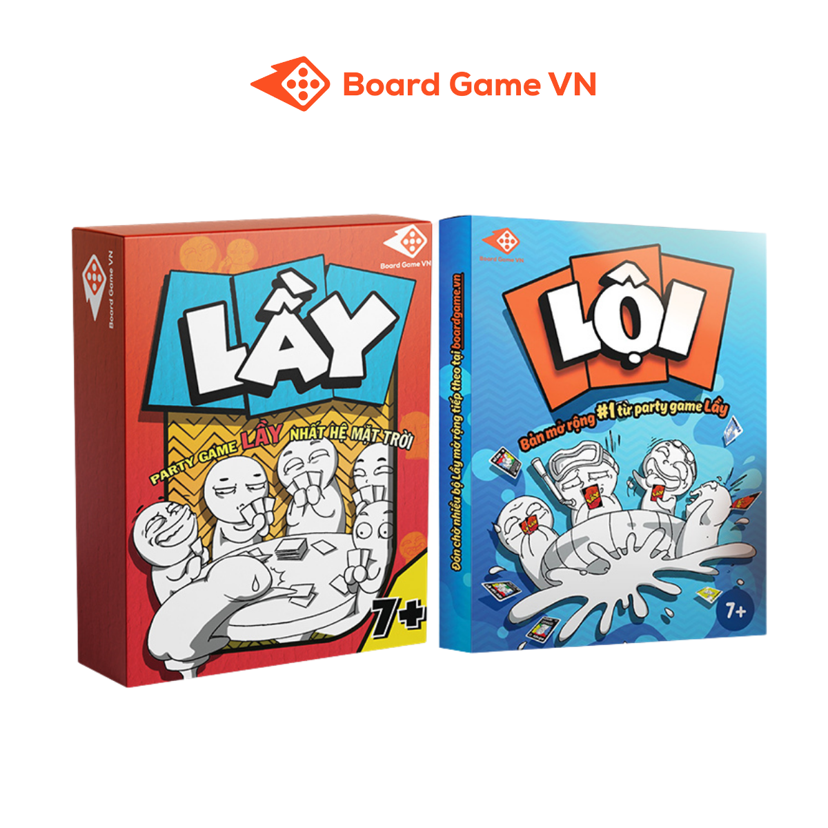 Combo bài Lầy và Lội - - Boardgame VN