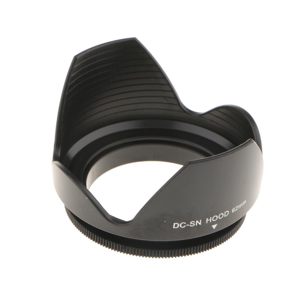 62mm Camera Tulip Flower Lens Hood for Nikon D3400 D3300 D5600 D5300