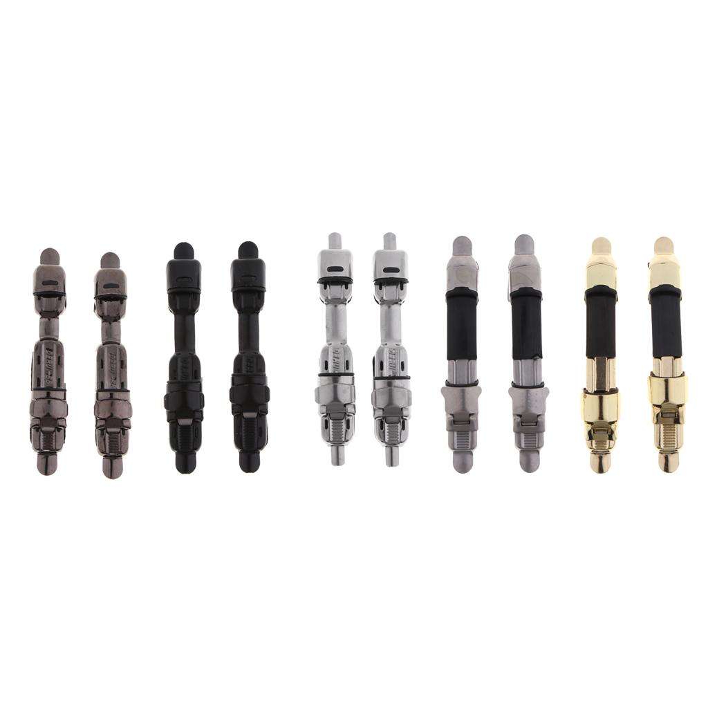 2pcs Metal Fishing Reel Seat Fishing Rod Clip Pole Fitted Deck DIY