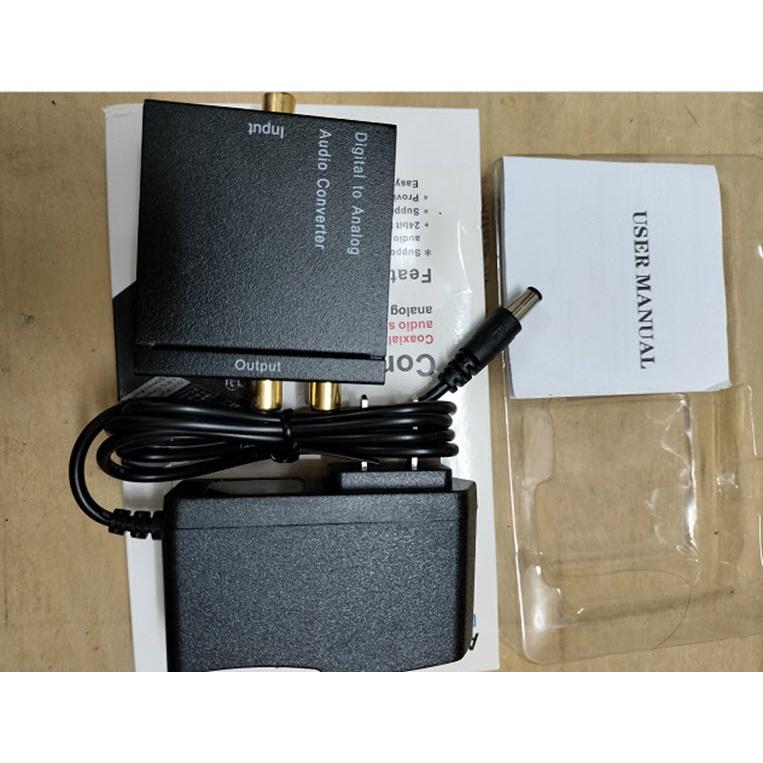 Bộ chuyển đổi Quang sang Audio L/R mẫu 2023 LOẠI TO