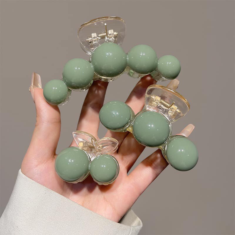 SET 3 KẸP TÓC ĐÁ XANH PHONG CÁCH DỊU DÀNG CHO NỮ