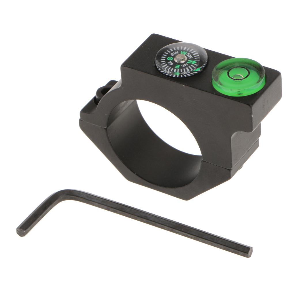 Bubble Level Spirit Level for 1 inch/25.4mm Tube Anti-cant Fit for Telescope