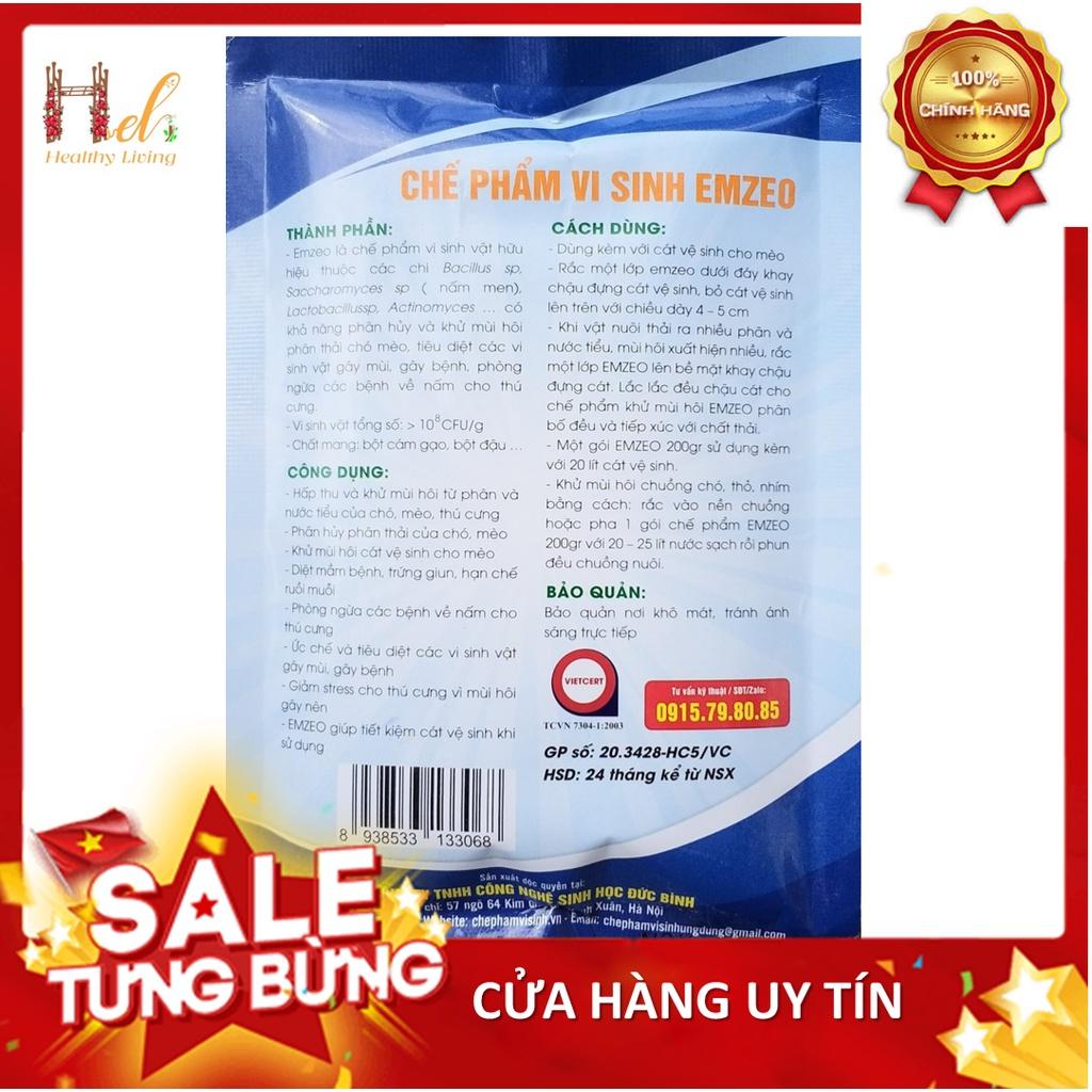 Chế Phẩm Vi Sinh EMZEO Khử Mùi Hôi Phân Chó Mèo Và Thú Cưng