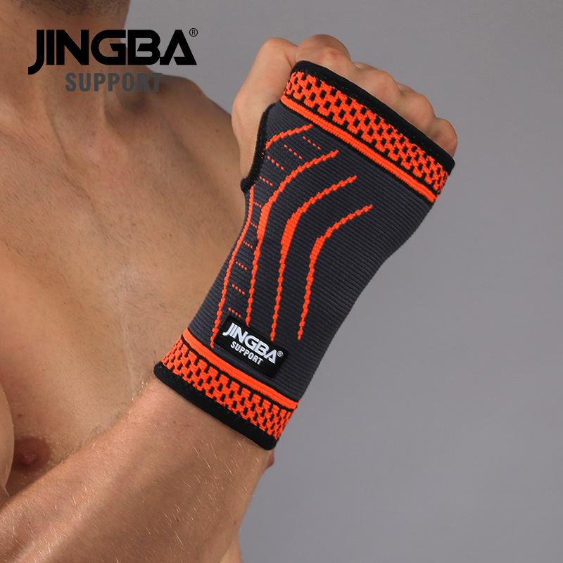 Bảo vệ cổ tay tay 1 PC cho người bảo vệ cổ tay cọ thể thao với độ đàn hồi cao Color: Orange Size: XL