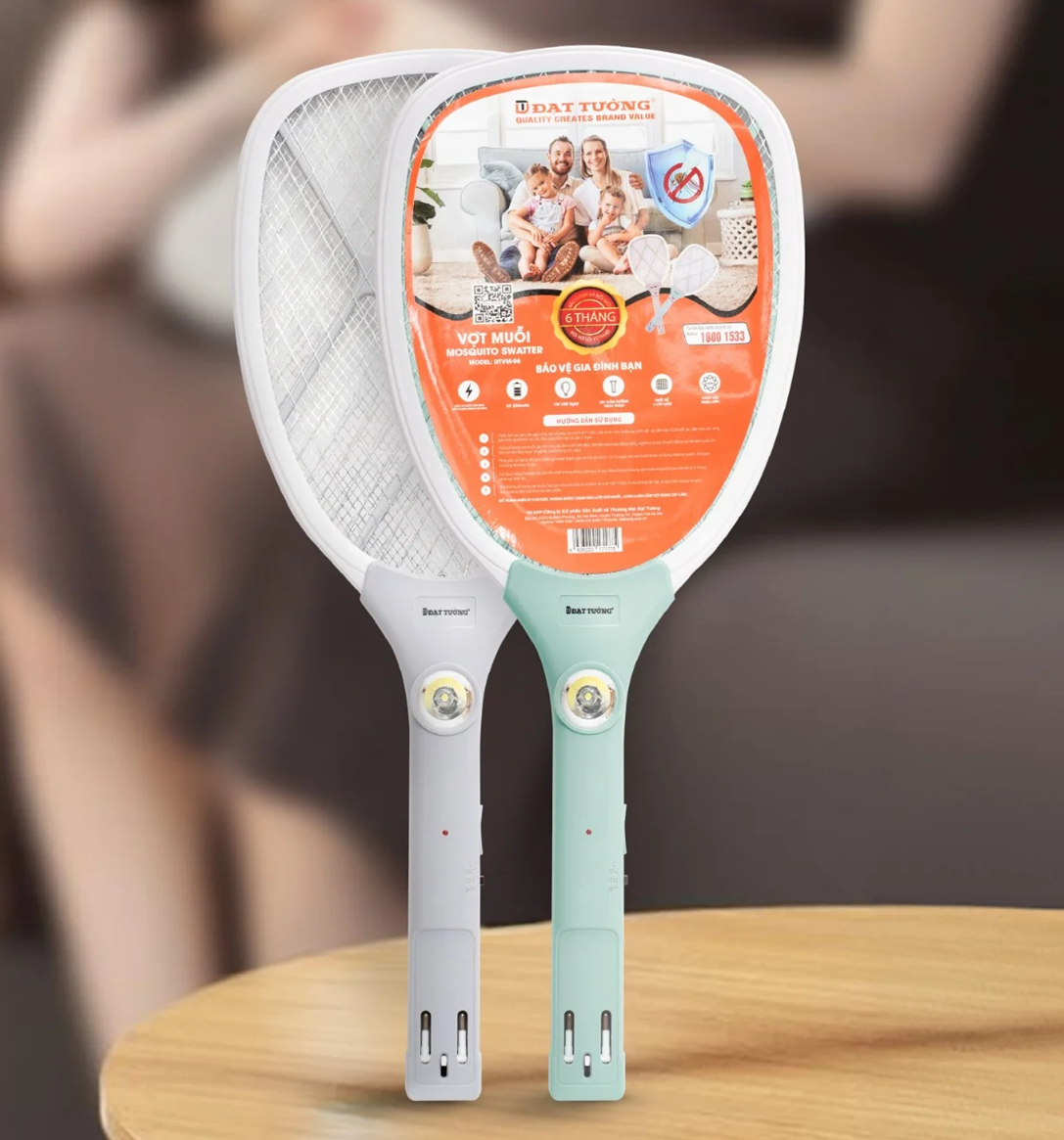 Vợt Bắt Muỗi Đạt Tường DTVM-06 - Màu Ngẫu Nhiên - Hàng Chính Hãng