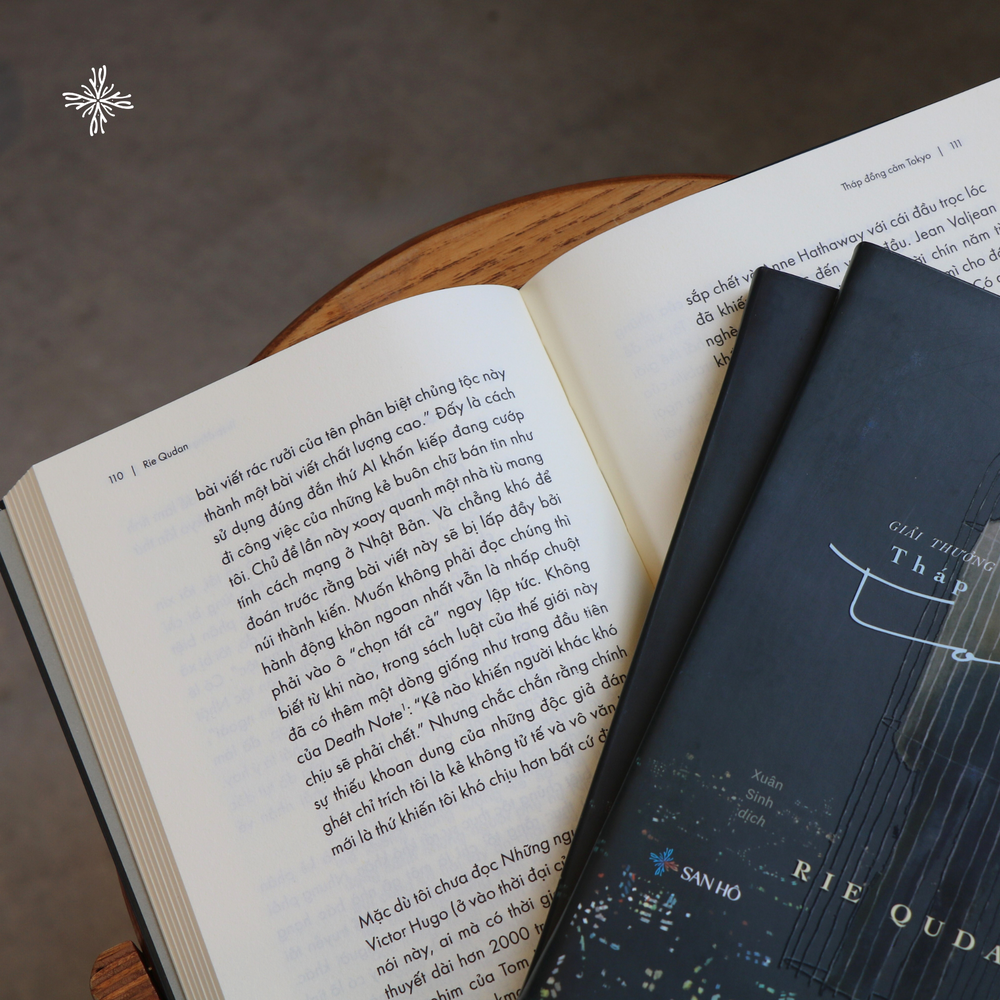 Sách Tháp Đồng Cảm Tokyo, Văn Học Đương Đại, Rie Qudan, San Hô Books.