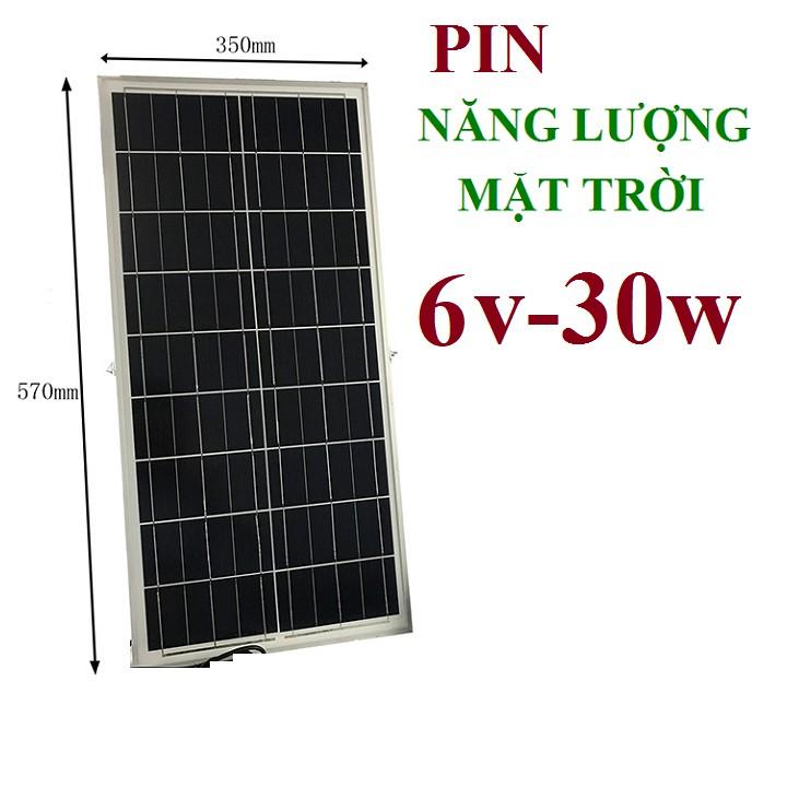 Tấm pin 35 x 67cm năng lượng mặt trời 30w, 35w - 12v sạc bình hoặc 18v