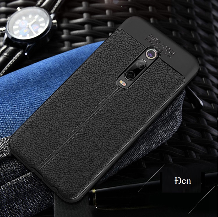 Ốp lưng cho Xiaomi Redmi K20 Pro silicon giả da, chống sốc chính hãng Auto Focus