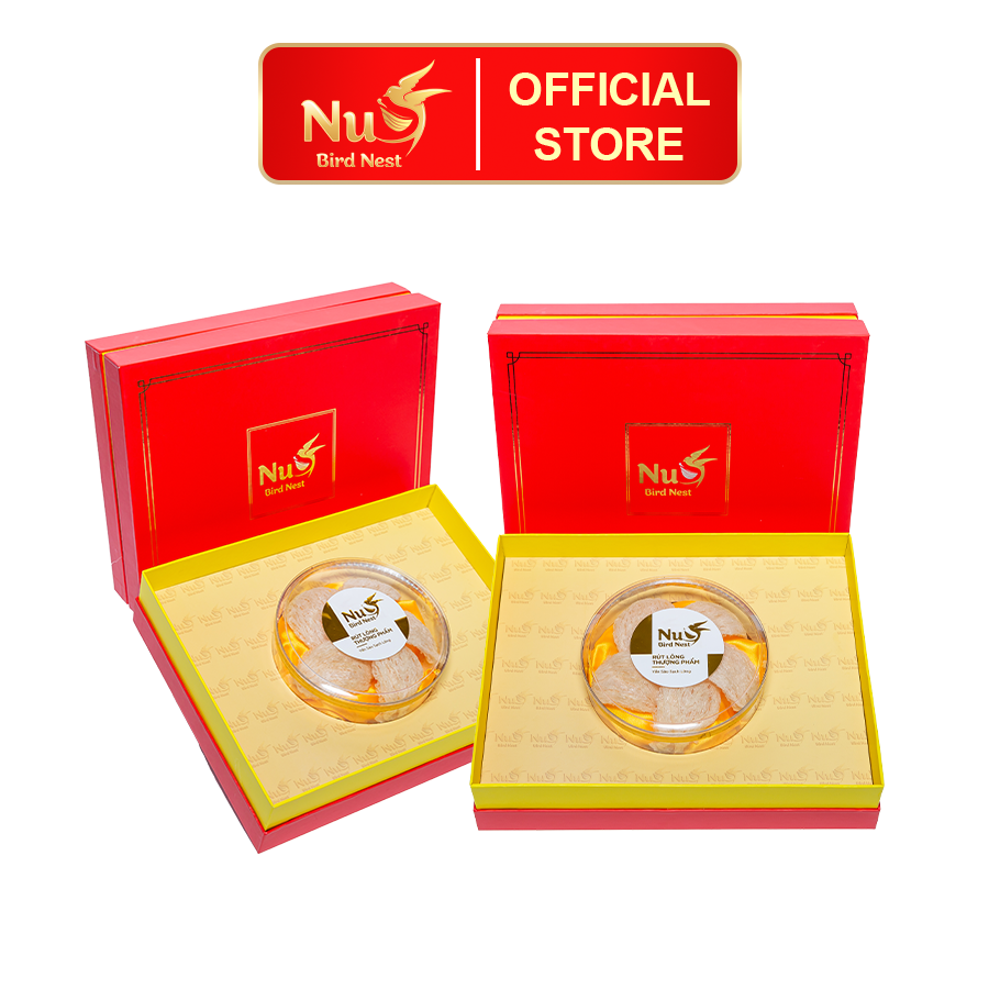 Yến tinh chế Nu Nest rút lông dòng Thượng Phẩm Combo 50gr