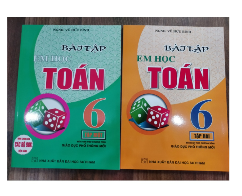 Sách - Bài Tập Em Học Toán 6 Tập 1 - Biên Soạn Theo Chương Trình Giáo Dục Phổ Thông Mới