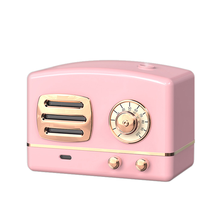 Máy Phun Sương Mini Hình Đài Cassette Hơi Nước Tạo Ẩm, Khử Mùi Trong Phòng Có Đèn Led Ngủ (Tặng Kèm Dây Sạc) - MP146
