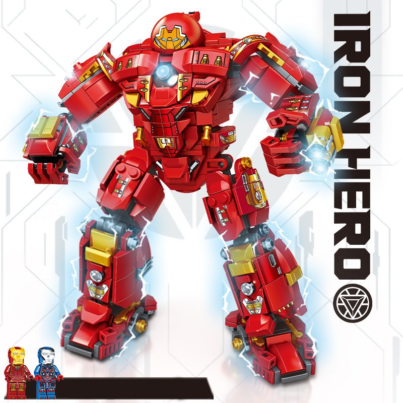 Đồ chơi khối xây dựng lắp ráp Super Steel Anti-Hulk
