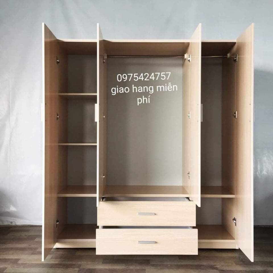 Tủ nhựa đài loan 4 cánh