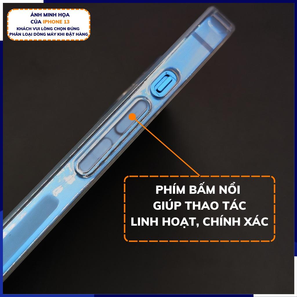 Ốp lưng ip xs max ip x xs silicon 6D dẻo trong suốt có gờ chống va đập bảo vệ camera phụ kiện huỳnh tân store