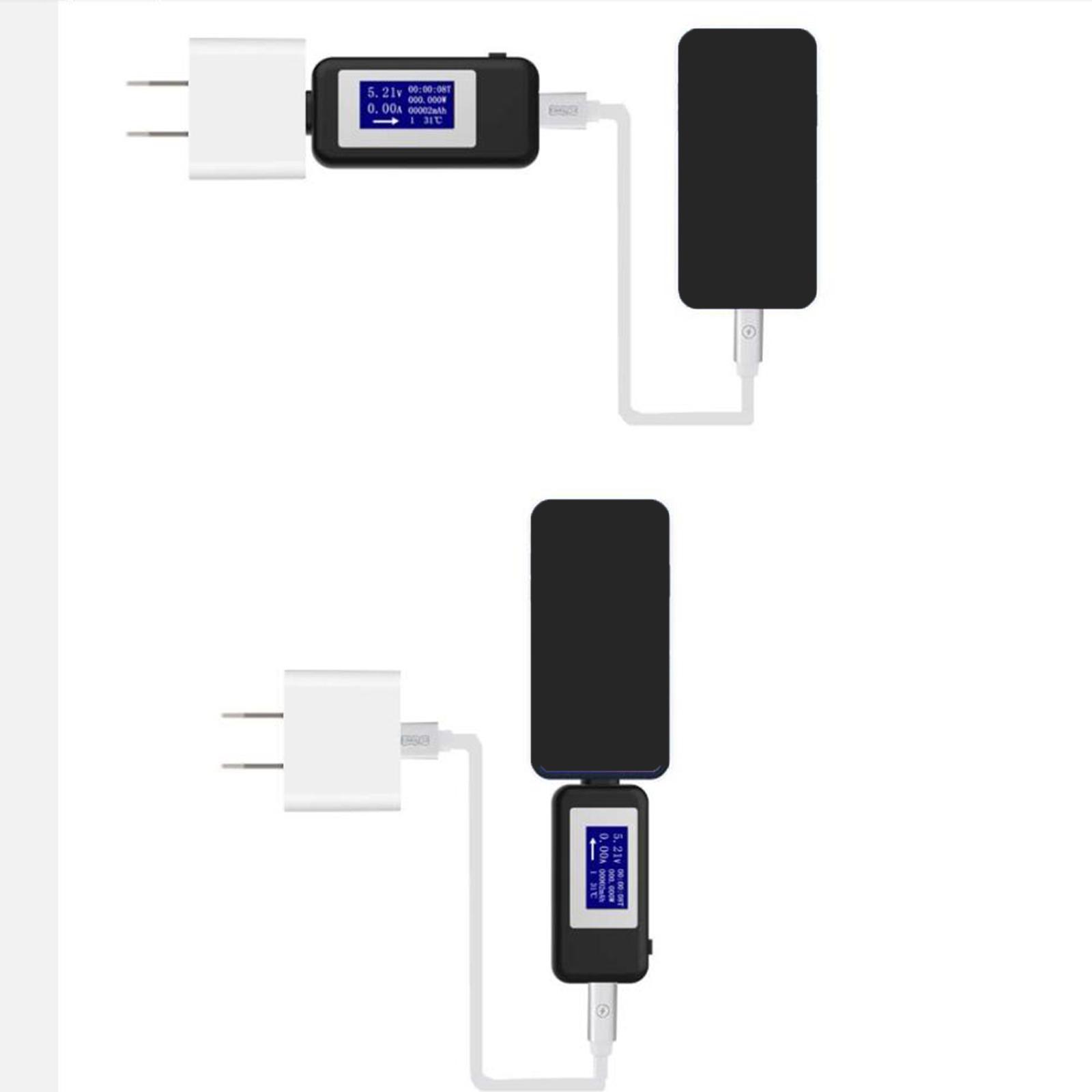 Current Voltage Capacity Meter  for Chargers Cables