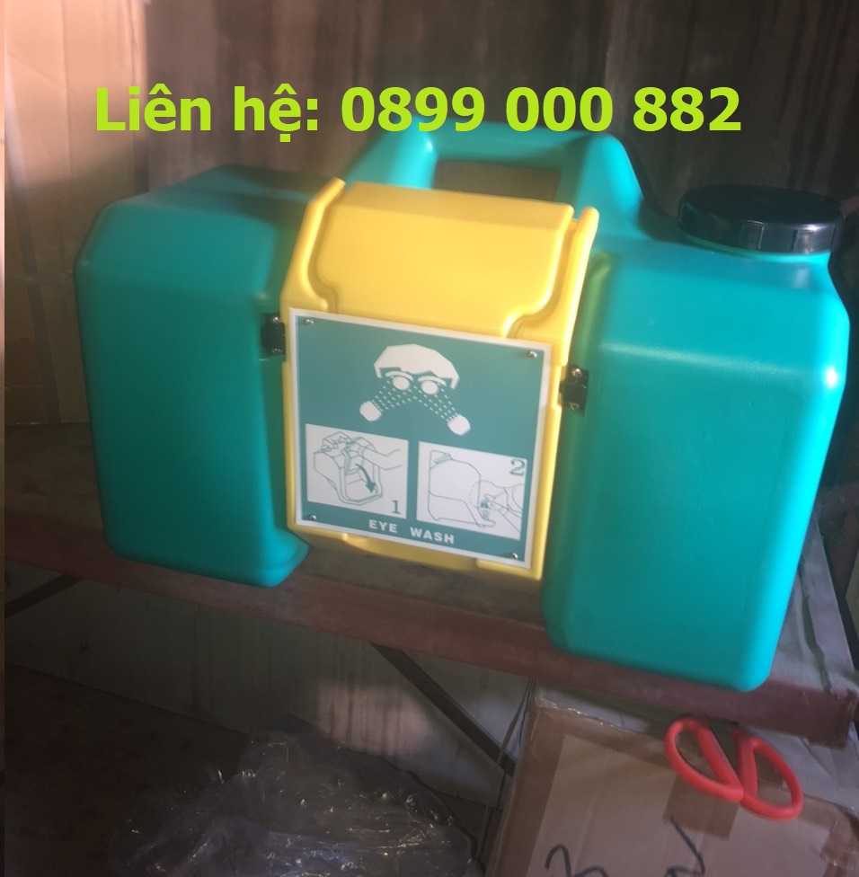 Bồn rửa mắt khẩn cấp inox 304 loại lửng
