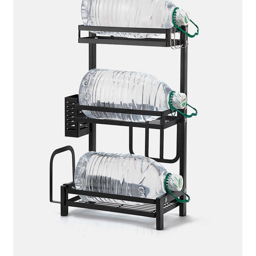 Kệ Đựng Gia Vị 2/3 tầng, Kệ hũ gia vị để bát đũa dao thớt, đồ dùng nhà bếp.