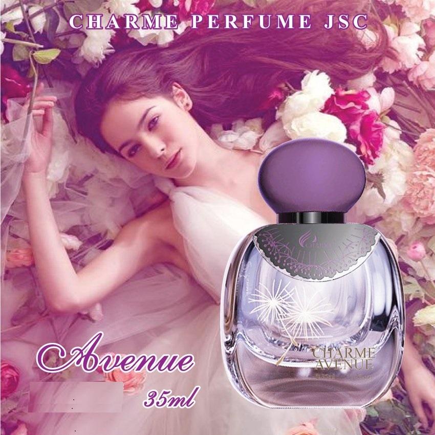 Nước hoa nữ thơm lâu, Charme Avenue, mùi hương hoa cỏ, nhẹ nhàng, quyến rũ, lưu hương lâu, 35ml