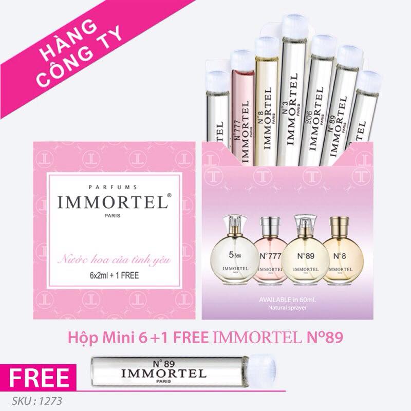 Bộ Nước hoa nữ Mini 6 +1 Free No89