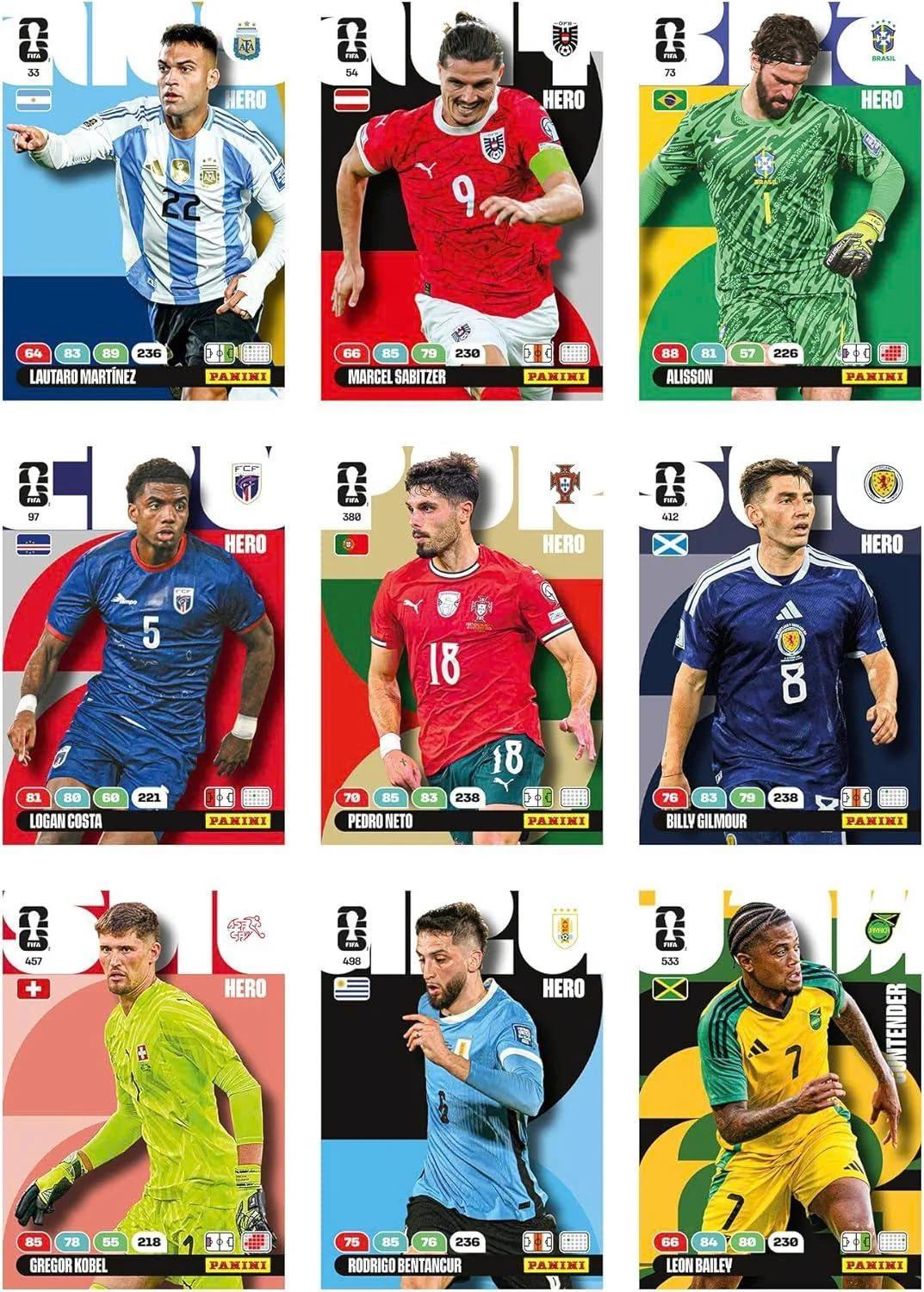 Hộp Giấy Thẻ Hình FIFA World Cup 2026 Adrenalyn XL - Panini (Card Ngẫu Nhiên)