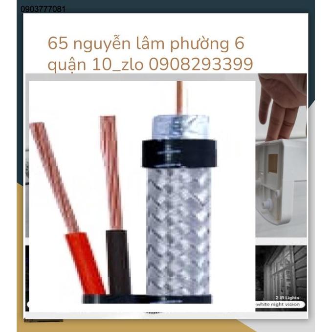 Cable Camera TAIWAN RG59/u+2c có kèm nguồn đồng nguyên chất