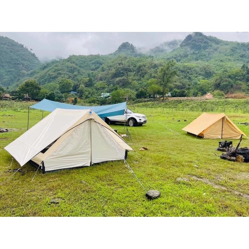 Lều cắm trại 4 người  view cực thoáng, hàng chất lượng cao