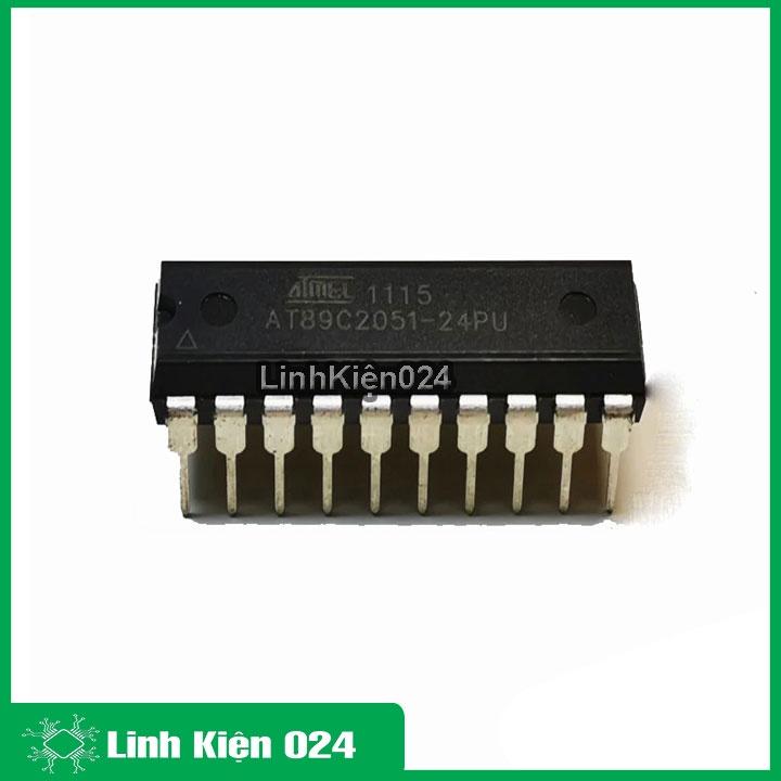 Ic chức năng AT89C2051-24PU DIP20