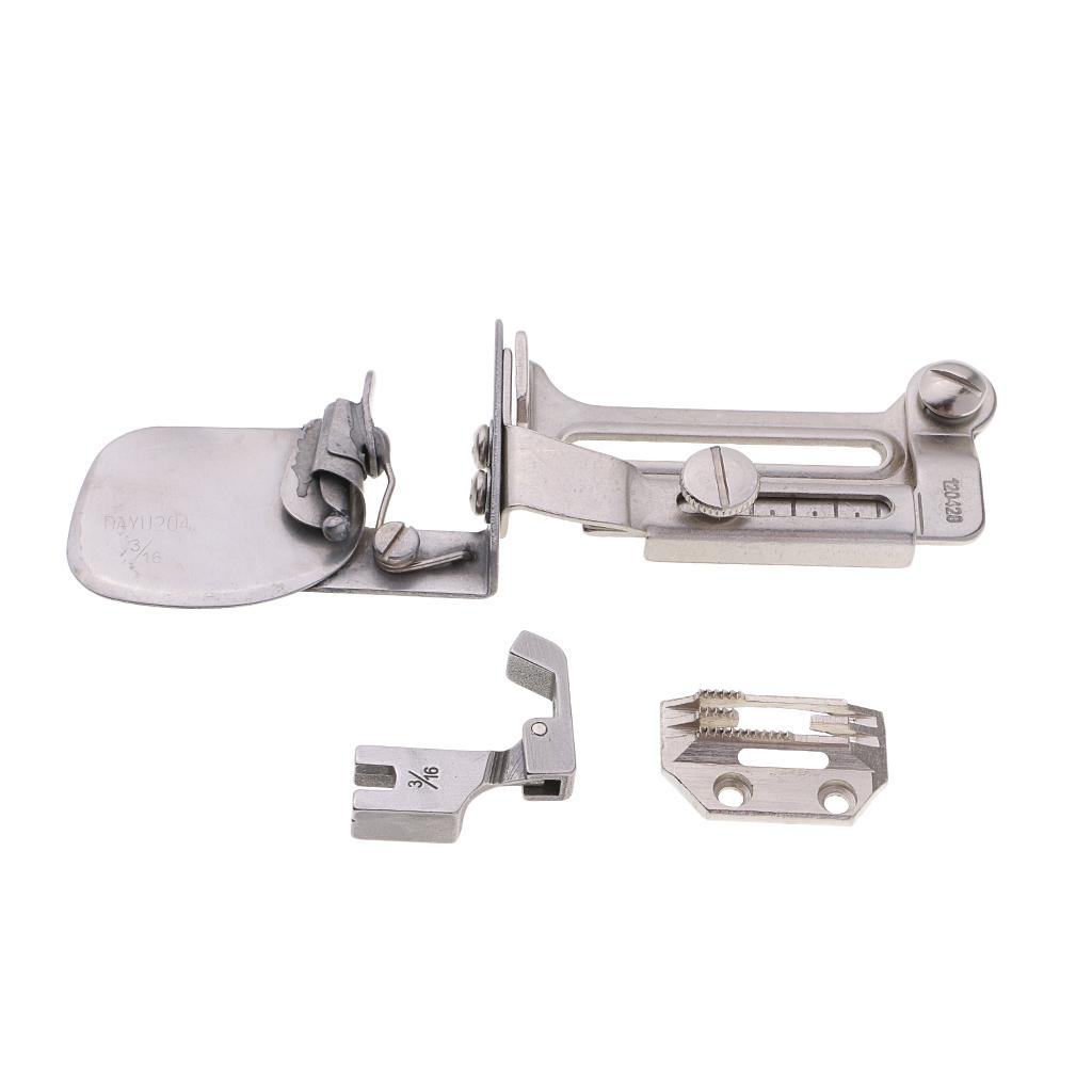 Industrial Sewing Machine Clean Finish Hemming Folder Attachment