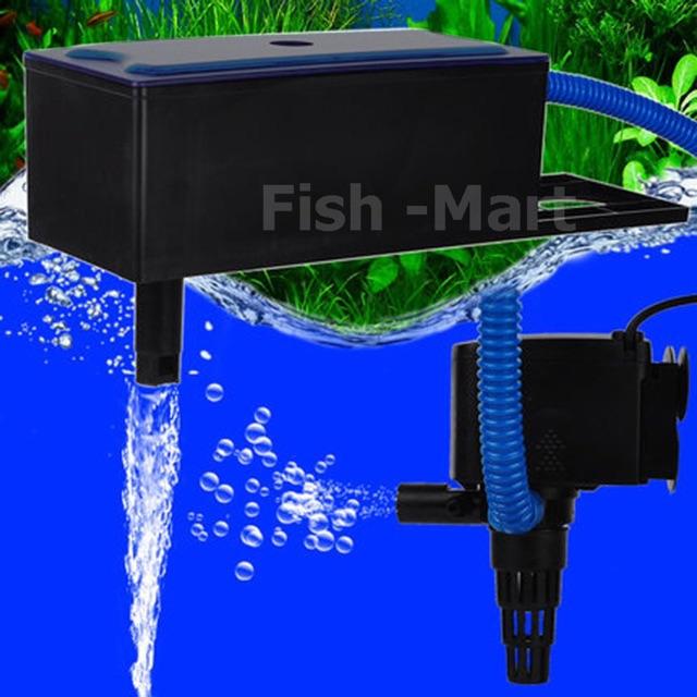 Bộ Máng và Máy Bơm Lọc Nước Hồ Cá VS-288 và Bông Lọc