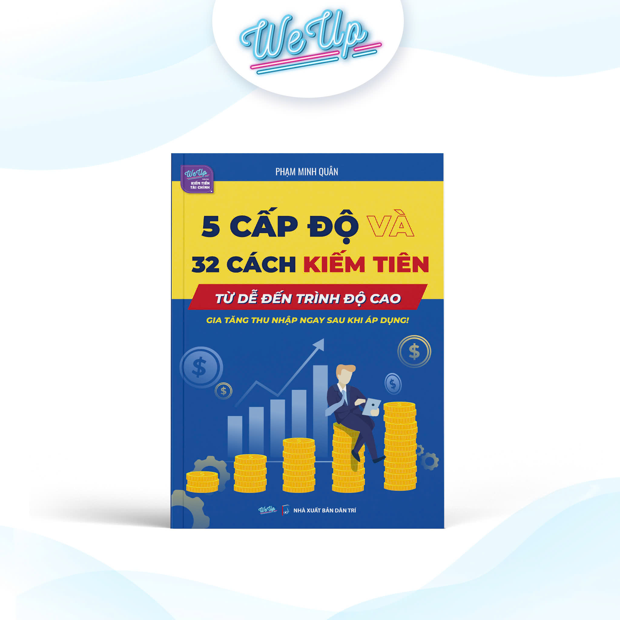 Combo 2 sách: 5 Cấp độ &amp; 32 cách kiếm tiền, Xu hướng kiếm tiền 2025