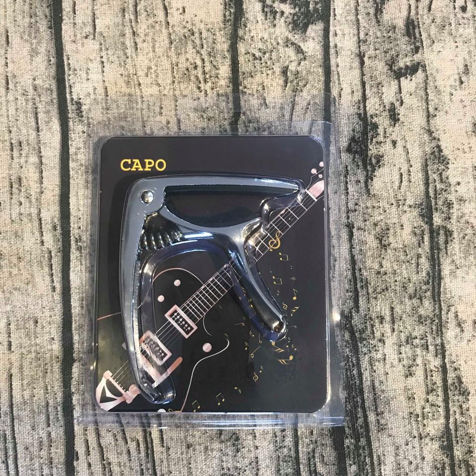 Capo guitar cao cấp(có móc rút chốt hỗ trợ thay dây đàn)